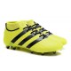 Nouvelles - Chaussures adidas ACE 16.1 Primeknit FG/AG Jaune Noir