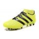 Nouvelles - Chaussures adidas ACE 16.1 Primeknit FG/AG Jaune Noir
