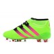 Nouvelles - Chaussures adidas ACE 16.1 Primeknit FG/AG Vert Rose Noir