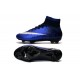 2016 Nouvelle Chaussure Nike Mercurial Superfly IV FG Bleu Royal Argent Bleu