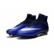 2016 Nouvelle Chaussure Nike Mercurial Superfly IV FG Bleu Royal Argent Bleu