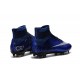2016 Nouvelle Chaussure Nike Mercurial Superfly IV FG Bleu Royal Argent Bleu