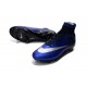 2016 Nouvelle Chaussure Nike Mercurial Superfly IV FG Bleu Royal Argent Bleu
