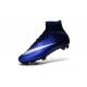 2016 Nouvelle Chaussure Nike Mercurial Superfly IV FG Bleu Royal Argent Bleu