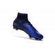 2016 Nouvelle Chaussure Nike Mercurial Superfly IV FG Bleu Royal Argent Bleu
