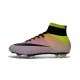 Nouveau Chaussure de Football Nike Mercurial Superfly CR FG Blanc Noir Volt Orange Total