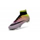 Nouveau Chaussure de Football Nike Mercurial Superfly CR FG Blanc Noir Volt Orange Total
