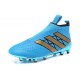 Adidas Ace16+ Purecontrol FG/AG Chaussures de Football Pour Homme Bleu Or