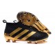 Adidas Ace16+ Purecontrol FG/AG Chaussures de Football Pour Homme Paul Pogba Or Noir