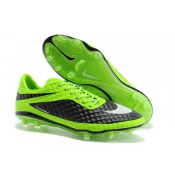 Nouveau Hommes Chaussures Nike Hypervenom Phantom FG Vert Noir Blanc