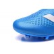 Adidas Ace16+ Purecontrol FG/AG Chaussures de Football Pour Homme Bleu Blanc