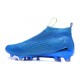 Adidas Ace16+ Purecontrol FG/AG Chaussures de Football Pour Homme Bleu Blanc