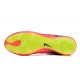 Chaussures Nike Football Hommes - Nike Mercurial Vapor 11 FG Rose Volt Noir