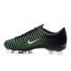 Chaussures Nike Football Hommes - Nike Mercurial Vapor 11 FG Noir Blanc Bleu Volt