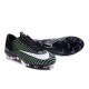 Chaussures Nike Football Hommes - Nike Mercurial Vapor 11 FG Noir Blanc Bleu Volt