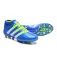Nouvelles - Chaussures adidas ACE 16.1 Primeknit FG/AG Bleu Vert Blanc
