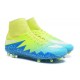 Nike HyperVenom Phantom 2 FG Chaussures de football Bleu Volt Blanc