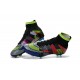 2016 Nouvelle Chaussure Nike Mercurial Superfly IV FG Noir Vert Rouge Bleu What the Mercurial