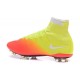 2016 Nouvelle Chaussure Nike Mercurial Superfly IV FG Jaune Orange Blanc Noir