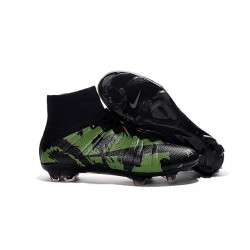 Nouveau Chaussure de Football Nike Mercurial Superfly CR FG Camo Noir