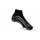 Nouveau Chaussure de Football Nike Mercurial Superfly Heritage FG Noir Argenté