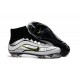 Nouveau Chaussure de Football Nike Mercurial Superfly Heritage FG Argenté Noir Volt
