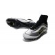 Nouveau Chaussure de Football Nike Mercurial Superfly Heritage FG Argenté Noir Volt