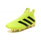 Adidas Ace16+ Purecontrol FG/AG Chaussures de Football Pour Homme Volt Or Noir