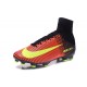 Nouveau Chaussure de Football Nike Mercurial Superfly V FG Carmin Volt Rose