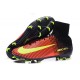 Nouveau Chaussure de Football Nike Mercurial Superfly V FG Carmin Volt Rose