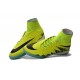 Nike HyperVenom Phantom II FG Football bottes pour hommes Volt Noir Hyper Turquoise