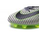 Nouvelles - Chaussure Nike Mercurial Superfly 5 FG pour Homme Gris Noir Vert