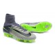 Nouvelles - Chaussure Nike Mercurial Superfly 5 FG pour Homme Gris Noir Vert