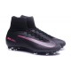 Nouvelles - Chaussure Nike Mercurial Superfly 5 FG pour Homme Pitch Dark Pack - Noir Rose