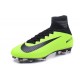 Nouvelles - Chaussure Nike Mercurial Superfly 5 FG pour Homme Noir Vert