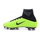 Nouvelles - Chaussure Nike Mercurial Superfly 5 FG pour Homme Noir Vert