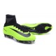 Nouvelles - Chaussure Nike Mercurial Superfly 5 FG pour Homme Noir Vert