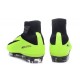 Nouvelles - Chaussure Nike Mercurial Superfly 5 FG pour Homme Noir Vert