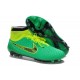 Coupe du Monde 2014 Crampons Nike Magista Obra FG Vert Jaune Noir