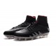Nike HyperVenom Phantom 2 FG Chaussures de football NJR x Jordan Noir Blanc Argenté