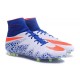 Nike HyperVenom Phantom II FG Football bottes pour hommes Bleu Blanc Orange