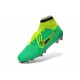 Coupe du Monde 2014 Crampons Nike Magista Obra FG Vert Jaune Noir