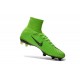 Nouvelles - Chaussure Nike Mercurial Superfly 5 FG pour Homme Vert Noir