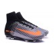 Nouvelles - Chaussure Nike Mercurial Superfly 5 FG pour Homme Gris Noir Orange
