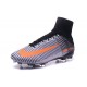 Nouvelles - Chaussure Nike Mercurial Superfly 5 FG pour Homme Gris Noir Orange
