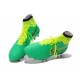 Coupe du Monde 2014 Crampons Nike Magista Obra FG Vert Jaune Noir