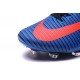 Nouvelles - Chaussure Nike Mercurial Superfly 5 FG pour Homme Bleu Noir Orange