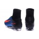 Nouvelles - Chaussure Nike Mercurial Superfly 5 FG pour Homme Bleu Noir Orange