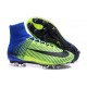 Nouvelles - Chaussure Nike Mercurial Superfly 5 FG pour Homme Vert Bleu Noir