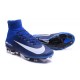 Nouvelles - Chaussure Nike Mercurial Superfly 5 FG pour Homme Bleu Blanc